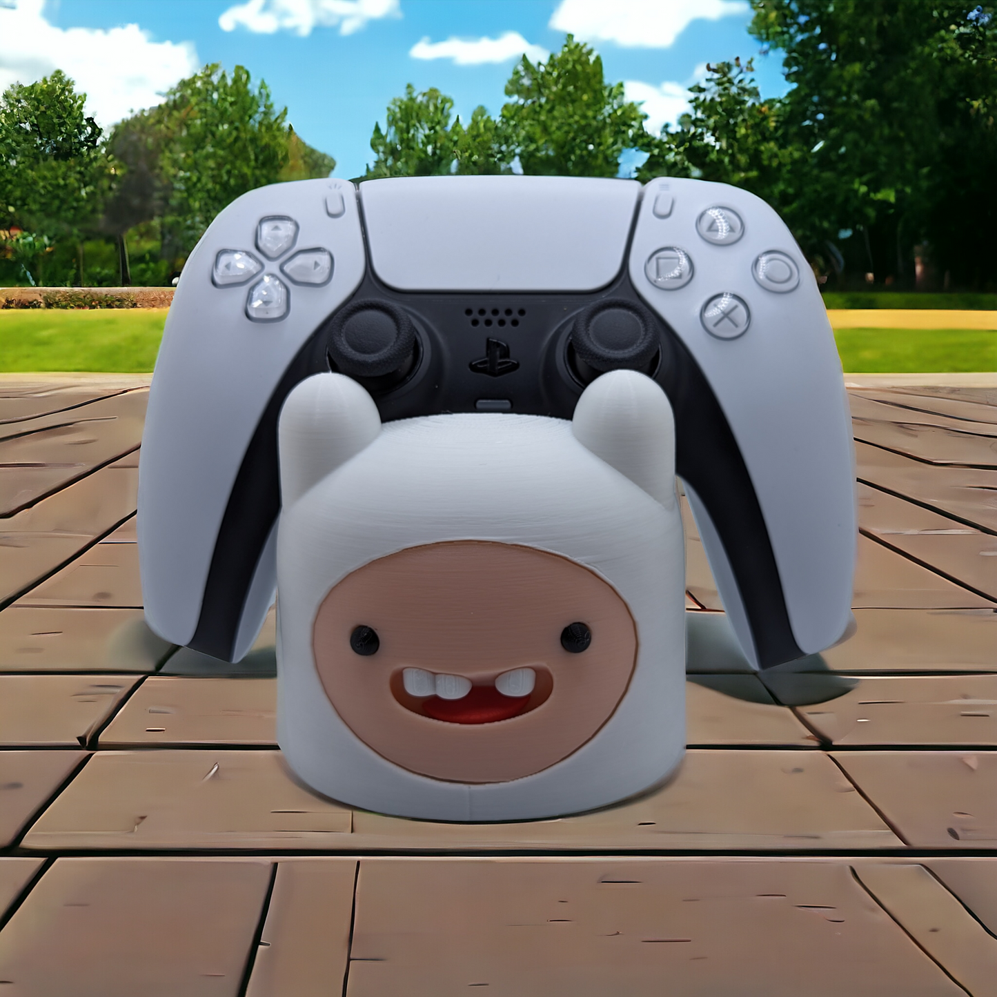 Finn Bust Game Controller Stand