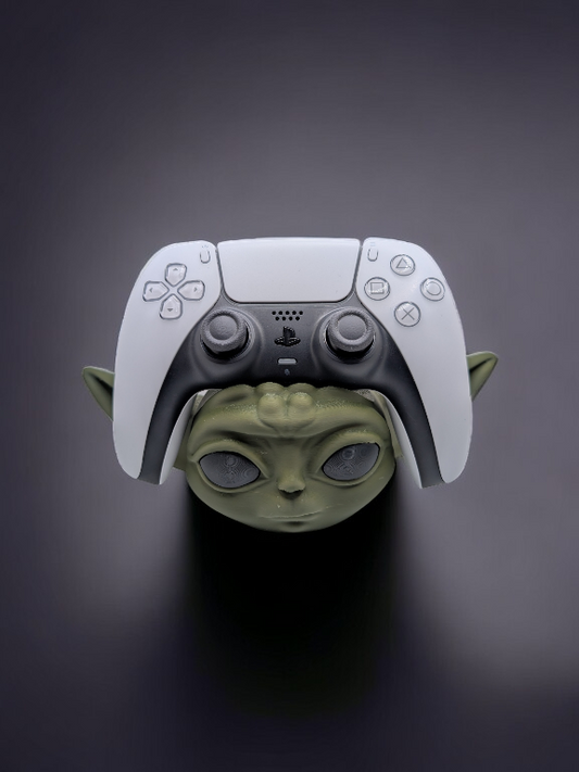 Grogu Bust Game Controller Stand