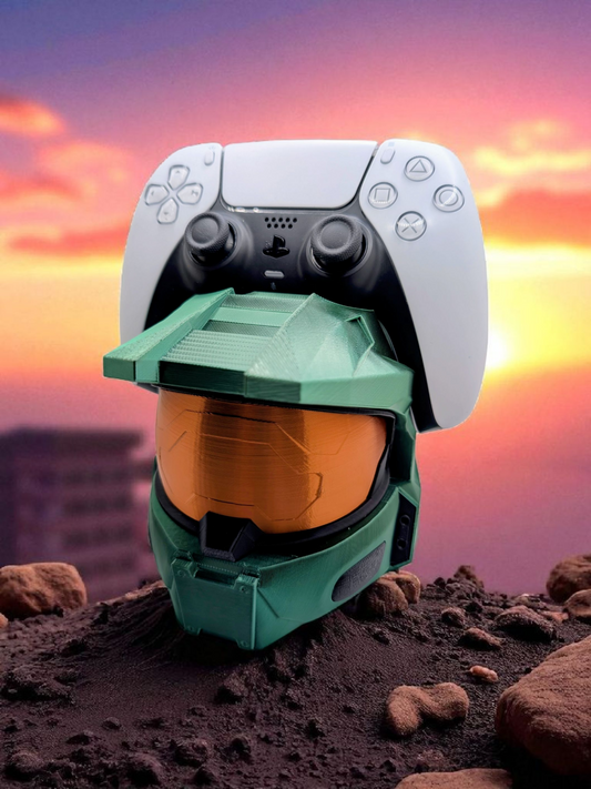 Master Chief Bust Game Controller Stand