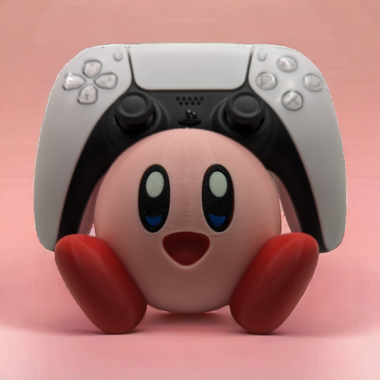 Sitting Kirby Game Controller Stand