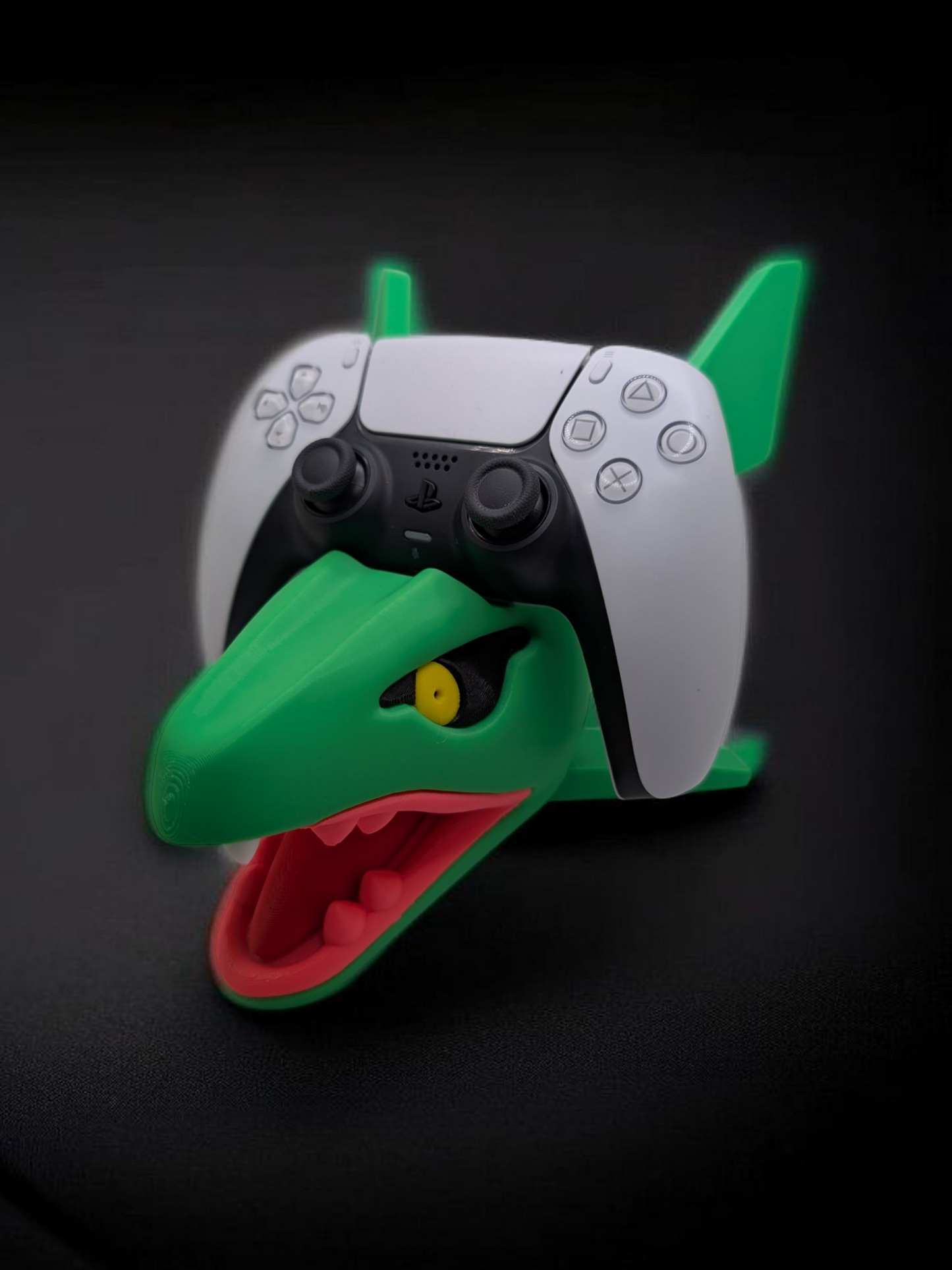 Rayquaza Bust Game Controller Stand
